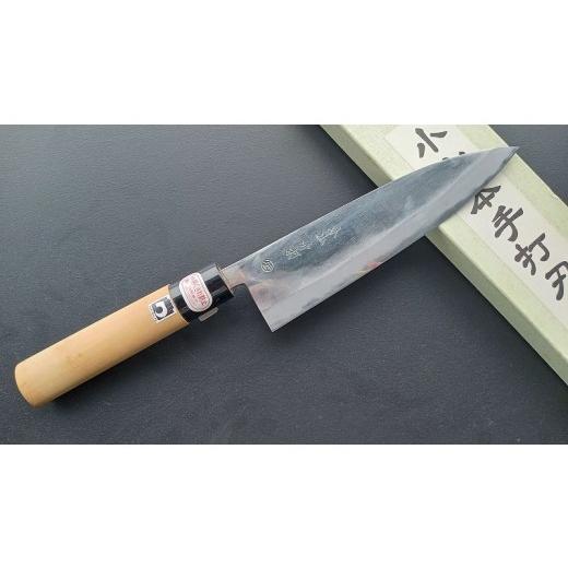 ふるさと納税 包丁 熊本県 宇土市 28-337 小山本手打刃物 白紙鋼 柳刃包丁 熊本県伝統的工芸品
