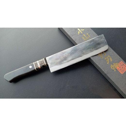 ふるさと納税 包丁 熊本県 宇土市 28-334 小山本手打刃物 ステンレス割込薄刃包丁 熊本県伝統的工芸品