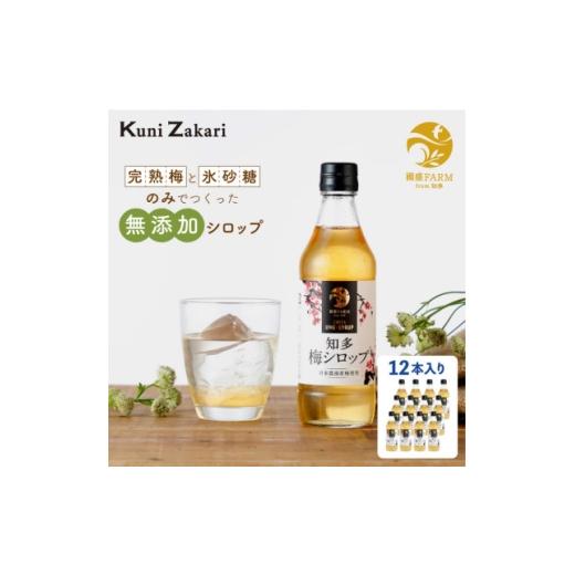 ふるさと納税 果汁飲料 愛知県 半田市 國盛ファーム 梅シロップ 12本(ケース) 1720871