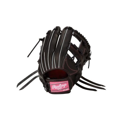ふるさと納税 スポーツ・アウトドア 奈良県 三宅町 ローリングス (Rawlings) 硬式 内野手用 グローブ コンパクト A グラブ 日本製:右投げ用 ブラック 右投げ…