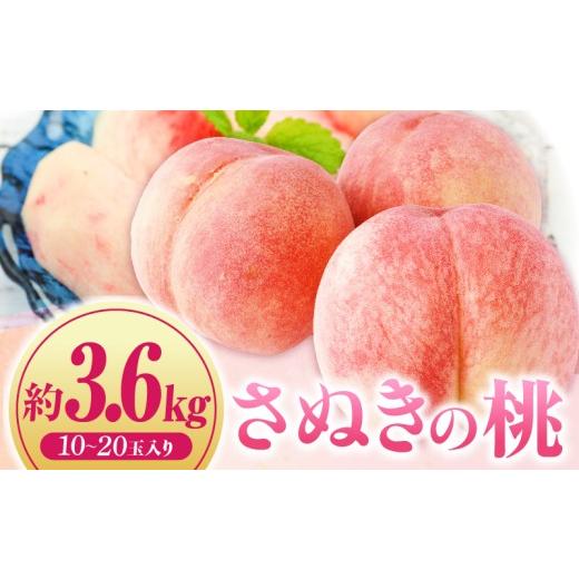 ふるさと納税 もも 香川県 三木町 先行受付 さぬきの桃 約3.6kg (約1.8kg 5〜10玉入り×2箱) (さぬき市共通返礼品) | もも モモ 桃 果物 フルーツ さぬき…