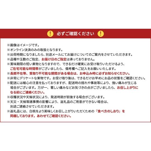 ふるさと納税 もも 岡山県 里庄町 桃 2026年 先行予約 岡山県産 白桃 品種おまかせ ご家庭用 1.5kg(4〜6玉) 朝採れ 農家直送 限定60箱の画像