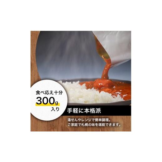 ふるさと納税 惣菜・レトルト 北海道 遠軽町 本場札幌スープカレーホタテ 300g 6個セットen01-00243_3