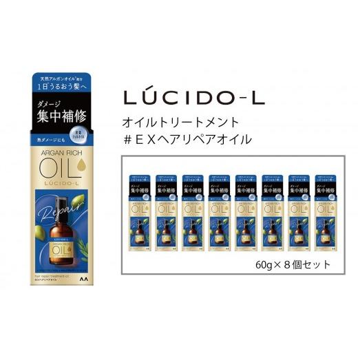ふるさと納税 美容 兵庫県 福崎町 マンダム ルシードエル オイルトリートメント♯EXヘアリペアオイル 60ml×8個セット MA-68B LUCIDO-L ヘアケア 整髪料 8個