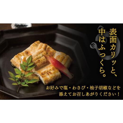 ふるさと納税 うなぎ 高知県 安芸市 完全無投薬 鰻白焼 国産 定期便 計12尾 ( 120g × 4尾 × 3回 ) うなぎ白焼 鰻 厳選 無薬 うなぎ 白焼き 白やき 国産うな…の画像