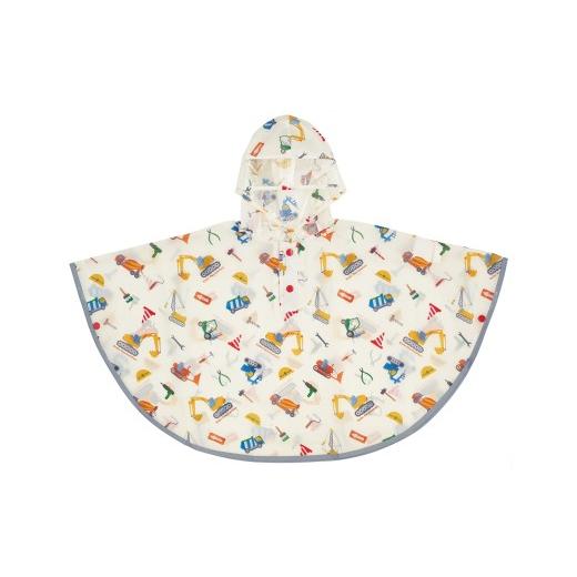 ふるさと納税 服 子ども 奈良県 奈良市 キッズレインポンチョ 身長80〜100cm用 レインコート キッズ ポンチョ カッパ 子供 合羽 雨具 フード付き キャラクター…