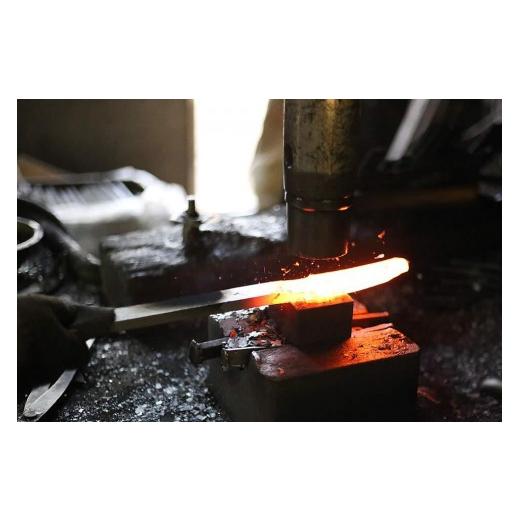 ふるさと納税 包丁 高知県 須崎市 日本三大刃物 土佐打ち刃物 菜切り包丁 16.5cm 迫田刃物 鍛冶職人 鍛造 プロ 白紙2号 菜切包丁 キッチン 日用品 手造り 手砥…_4