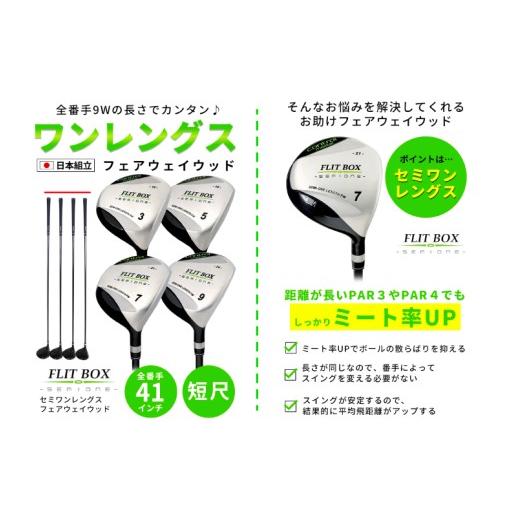 ふるさと納税 ゴルフグッズ クラブ 大阪府 東大阪市 FLIT-BOX SEMIONE（フリットボックスセミワン） フェアウェイウッド FD-60：標準シャフト 番手:7W シャフ…_2