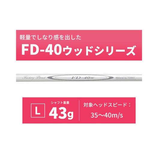 ふるさと納税 ゴルフグッズ クラブ 大阪府 東大阪市 FLIT-BOX SEMIONE（フリットボックスセミワン） フェアウェイウッド：レディース　番手:９W 硬さ：L レデ…
