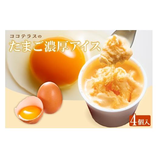 ふるさと納税 菓子 アイス 愛知県 常滑市 たまご濃厚アイス(4個セット)|洋菓子 北海道産 卵 バニラ アイス アイスクリーム 子どものおやつ おやつ ティータ…