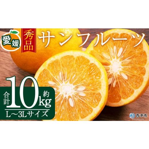 ふるさと納税 果物類 みかん 愛媛県 西予市 秀品 サンフルーツ (L〜3Lサイズ) 約10kg 果汁 愛媛 蜜柑 ミカン みかん 果物 フルーツ 柑橘 国産 秀品 ギフト 贈…