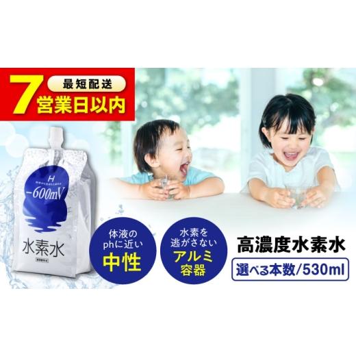 ふるさと納税 水・ミネラルウォーター 500mL〜999mL 広島県 福山市 スピード発送 水素水 530ml×30本 おいしい水 パウチ 水素水 飲料 水素入り ソフトドリン…