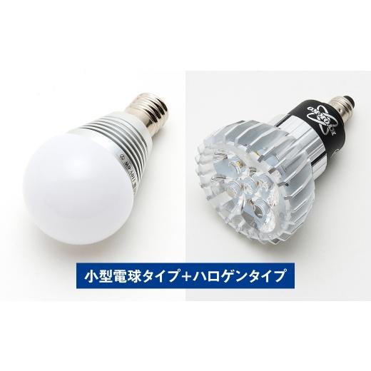 ふるさと納税 照明関連 東京都 北区  小型電球 ＋ ハロゲン 衛生補助光搭載LEDランプHSRシリーズ 選べる電球タイプ 可視光線 コンパクト 除菌 ウイルス対策 赤…の画像