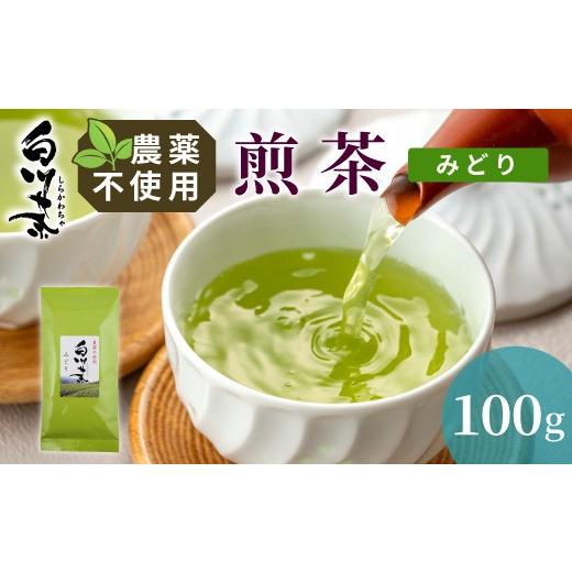 ふるさと納税 お茶類 緑茶(茶葉・ティーバッグ) 岐阜県 東白川村 農薬不使用 煎茶 みどり 100g 常磐園 白川茶 美濃白川茶 日本茶 緑茶 煎茶 茶葉 お茶 一番…