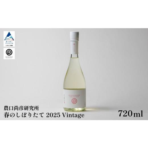 ふるさと納税 日本酒 石川県 小松市 日本酒 お酒 酒 農口尚彦研究所 春のしぼりたて 2025 Vintage 720ml×1本 原酒 無濾過 季節限定 父の日 ギフト プレゼント…