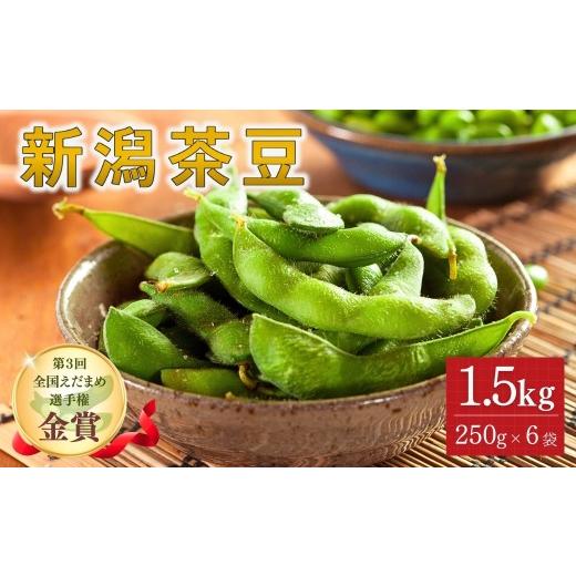 ふるさと納税 豆類 枝豆 新潟県 津南町 令和8年産 枝豆 先行予約 新潟茶豆 1.5kg(250g×6袋)金賞受賞 | 枝豆 えだまめ 茶豆 新潟茶豆 新潟県産枝豆 産地直…