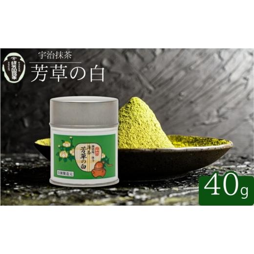 ふるさと納税 お茶類 京都府 京田辺市 宇治抹茶 御薄茶 芳草の白 40g缶入り 飲料類 お茶