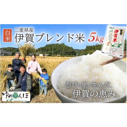 ふるさと納税 米 ブレンド 三重県 伊賀市 三重県産 伊賀ブレンド米 5kg 白米