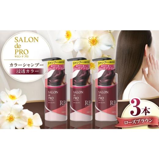 ふるさと納税 美容 愛知県 稲沢市 ダリヤ サロンドプロ カラーシャンプー 3個セット ローズブラウン / 稲沢市 / 日興商事株式会社 BMBK004-04 ローズブラウ…