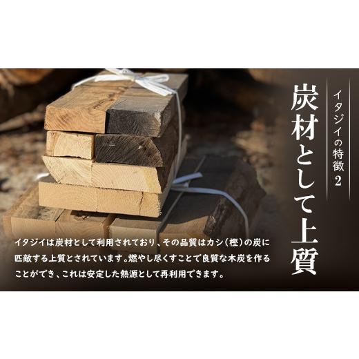 ふるさと納税 アウトドアグッズ 沖縄県 国頭村 広葉樹 国頭産イタジイの薪 約5kg(1束8枚) 1720373の画像