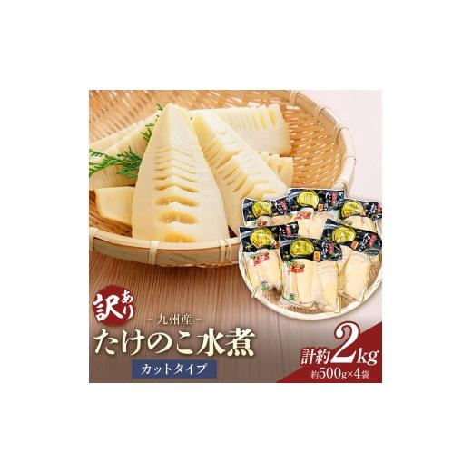 ふるさと納税 野菜類 鹿児島県 さつま町 訳あり たけのこ 水煮 カットタイプ 九州産 4袋 (1袋500g) 北薩農産加工場[30日以内に出荷予定(土日祝除く)]鹿児島…