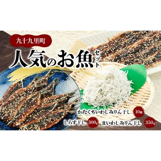 ふるさと納税 干物 イワシ 千葉県 九十九里町 人気のお魚セット/まいわしみりん干しとかたくちいわしみりん干しとしらす干し いわし かたくちいわし まいわし…