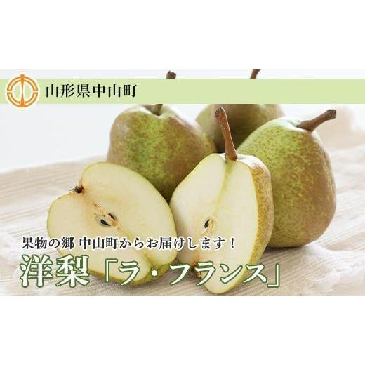 ふるさと納税 梨 山形県 中山町 2026年10月下旬以降お届け 果物の郷 中山町からお届けします 洋梨「ラ・フランス」秀3L〜4L 5kg(14〜16玉)