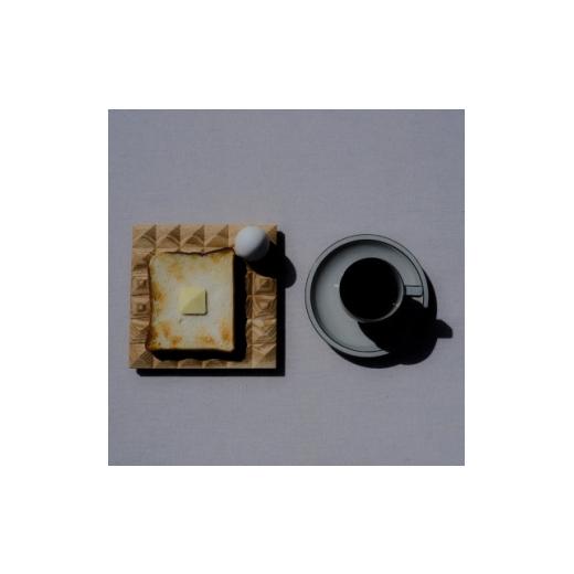 ふるさと納税 食器・グラス 皿 長野県 朝日村 栗の木 木製トーストプレート 「Mer:メル」 食パン1枚サイズ 18×18cm|パン皿 1722362