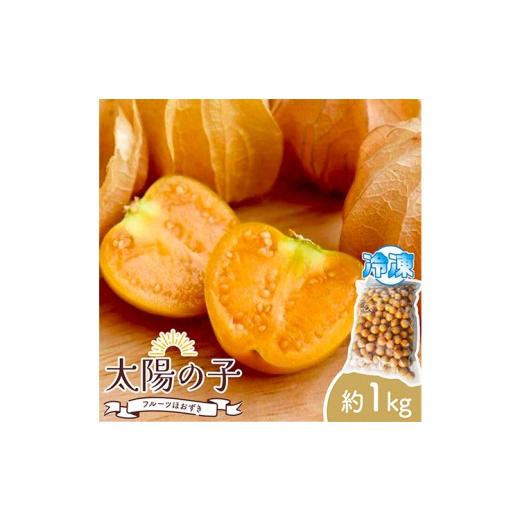 ふるさと納税 野菜類 北海道 日高町 冷凍フルーツ ほおずき 太陽の子 約1kg のざわ農園[90日以内に出荷予定(土日祝除く)]北海道 日高町 希少 ホオズキ