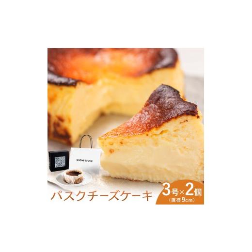 ふるさと納税 ケーキ・カステラ チーズケーキ 北海道 日高町 GOZOのバスクチーズケーキ 9cm 2個 ドン・バロン[90日以内に出荷予定(土日祝除く)]バスチ チー…