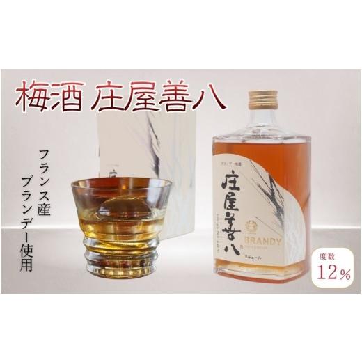 ふるさと納税 お酒 和歌山県 みなべ町 ブランデー梅酒 ブランデー梅酒 庄屋善八 720ml