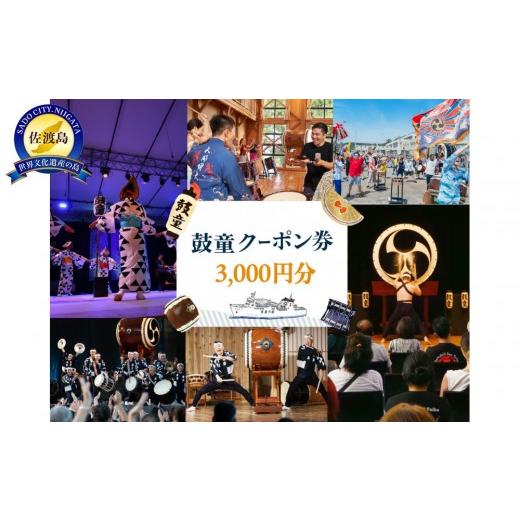 ふるさと納税 体験チケット 新潟県 佐渡市 鼓童クーポン券(3,000円分)