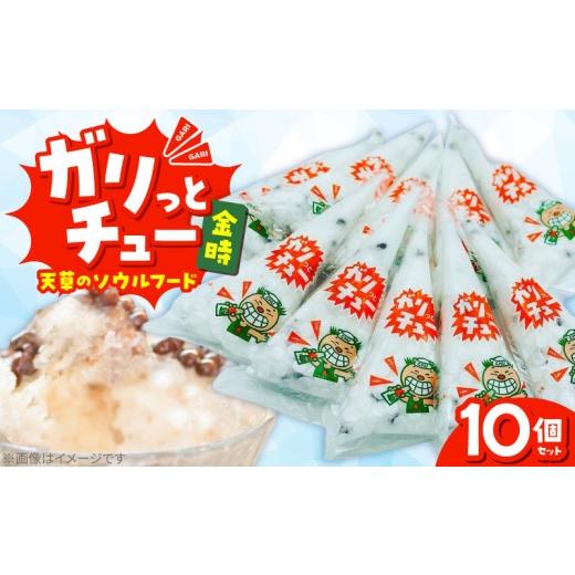 ふるさと納税 菓子 アイス 熊本県 天草市 S030-008_ガリっとチュー(金時 10個入り)