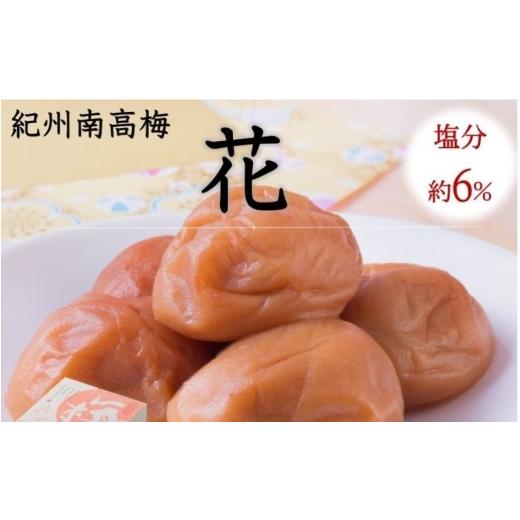 ふるさと納税 加工品等 梅干 和歌山県 みなべ町 紀州南高梅「花」(塩分約6%) 500g yamada019