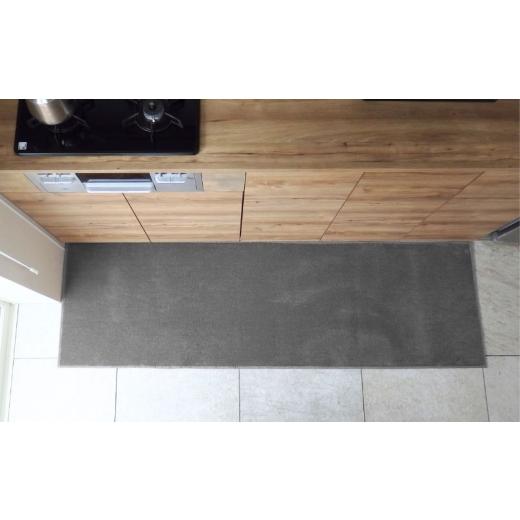 ふるさと納税 雑貨・日用品 インテリア 大阪府 泉佐野市 北欧風キッチンマット ラグマットタイプ 65×210cm ノーマル型 スチール 抗菌防臭 SEK 織人しきもの屋…