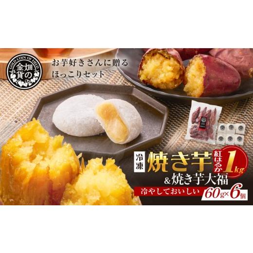 ふるさと納税 野菜類 サツマイモ 鹿児島県 鹿児島市 焼き芋紅はるか 1kg&焼き芋大福 6個