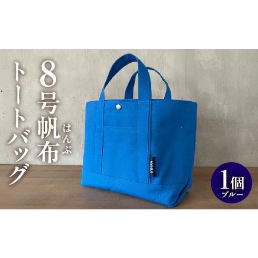 ふるさと納税 カバン トートバッグ 愛知県 西尾市 帆布トートバッグ(ブルー)・H145 帆布トートバッグ(ブルー)