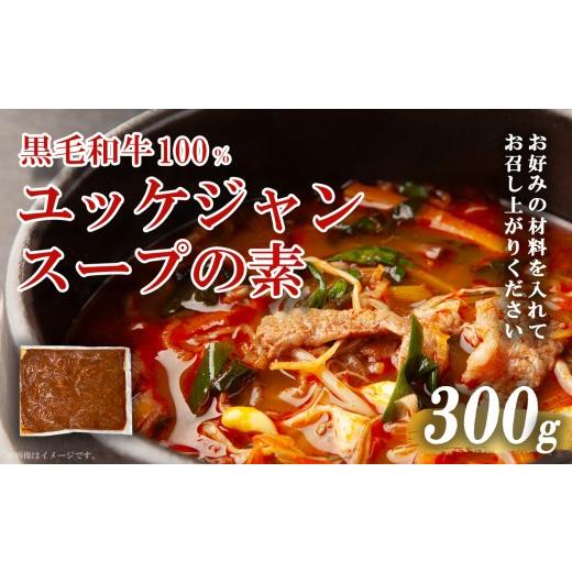 ふるさと納税 加工品等 静岡県 小山町 黒毛和牛100% 焼肉屋のユッケジャンスープの素 300g (約4人前) | 肉 牛 牛肉 焼肉 スープ スープの素 テグタン 人気 …