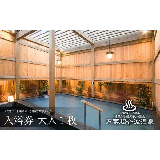 ふるさと納税 温泉・サウナ・スパ利用券 長野県 千曲市 万葉超音波温泉 入浴券(大人1枚) | 温泉 旅行 体験 温泉旅行 千曲市 長野県産 信州 大人1枚