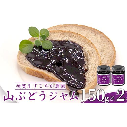 ふるさと納税 ジャム 福島県 須賀川市 栄養たっぷり 須賀川すこやか農園 山ぶどうジャム 150g 2瓶 山葡萄 ブドウ ぶどう ジャム 加工品 食品