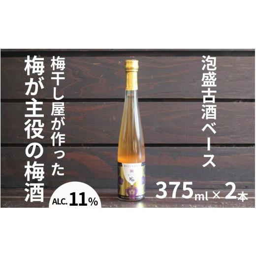ふるさと納税 お酒 和歌山県 みなべ町 操〜MISAO〜 泡盛古酒梅酒 375ml×2本 /アルコール分:11度 maruni035
