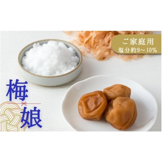ふるさと納税 加工品等 梅干 和歌山県 みなべ町 ご家庭用梅干し 梅娘 500g×2 / みなべ町 梅干 うめぼし ウメ うす塩味 家庭用 紀州南高梅 南高梅 簡易包装…