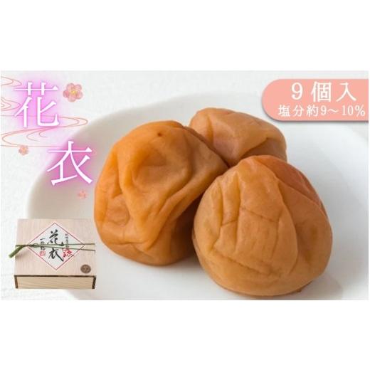 ふるさと納税 加工品等 梅干 和歌山県 みなべ町 梅干し 花衣 9個入り / みなべ町 梅干 うめぼし ウメ 個包装 贈答用 ギフト プレゼント 紀州南高梅 南高梅 …