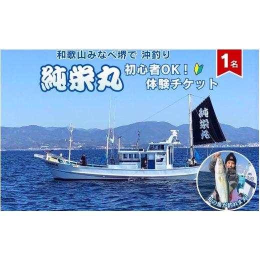 ふるさと納税 スポーツ・アウトドア 和歌山県 みなべ町 沖釣り 純栄丸 沖釣り乗合体験チケット(1名分)初心者OK