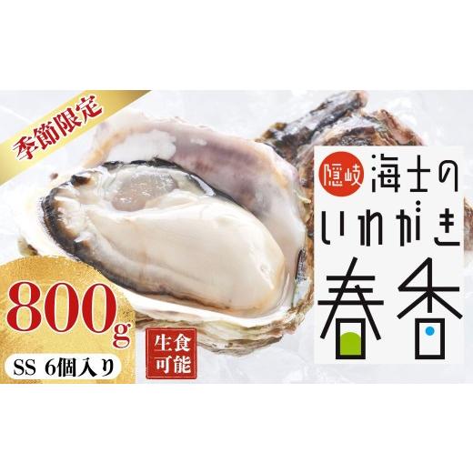 ふるさと納税 牡蠣 生牡蠣 島根県 海士町 真牡蠣より肉厚 いわがき春香 SSサイズ 6個|満足度L級の極上岩牡蠣(生食可) 2026年 3月中旬以降順次お届け