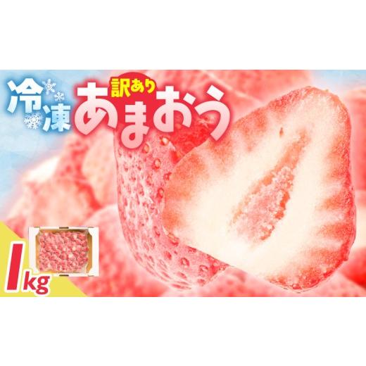 ふるさと納税 いちご 福岡県 久留米市 増永農園 訳あり冷凍あまおう 1kg _ あまおう ブランド 朝採れ 新鮮 冷凍 形不揃い 美味しい スムージー アイス ヨーグ…