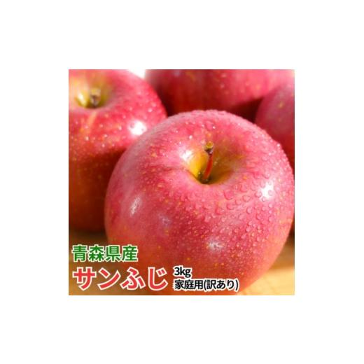 ふるさと納税 りんご 青森県 黒石市 26年4月〜5月発送予定 糖度13度以上保証 サンふじ約3kg(6〜18玉) 訳あり クール便 1722223