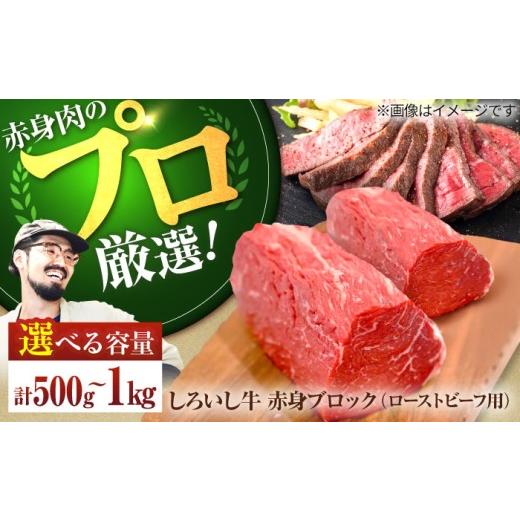 ふるさと納税 牛肉 モモ 佐賀県 白石町 佐賀県産しろいし牛 モモブロック(ローストビーフ用)500g