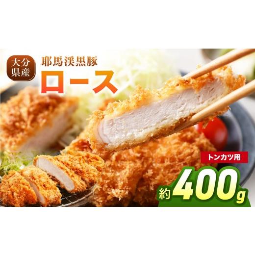 ふるさと納税 豚肉 ロース 大分県 中津市 耶馬渓黒豚 ローストンカツ用 400g(100g×2枚入り×2パック)| とんかつ 選べる内容量 送料無料 大分県 中津市 トン…