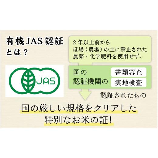 ふるさと納税 米 コシヒカリ 福井県 南越前町  先行予約 令和8年産　新米 有機JAS認証 オーガニックコシヒカリ 白米 5kg×3袋（計15kg）《2026年10月発送》 10…_3